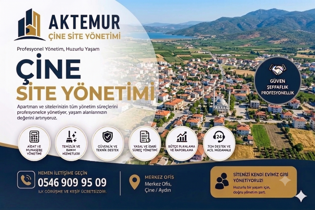 Çine site yönetimi