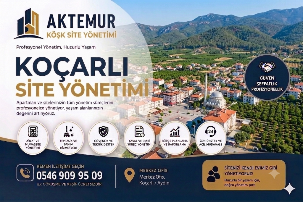 koçarlı site yönetimi