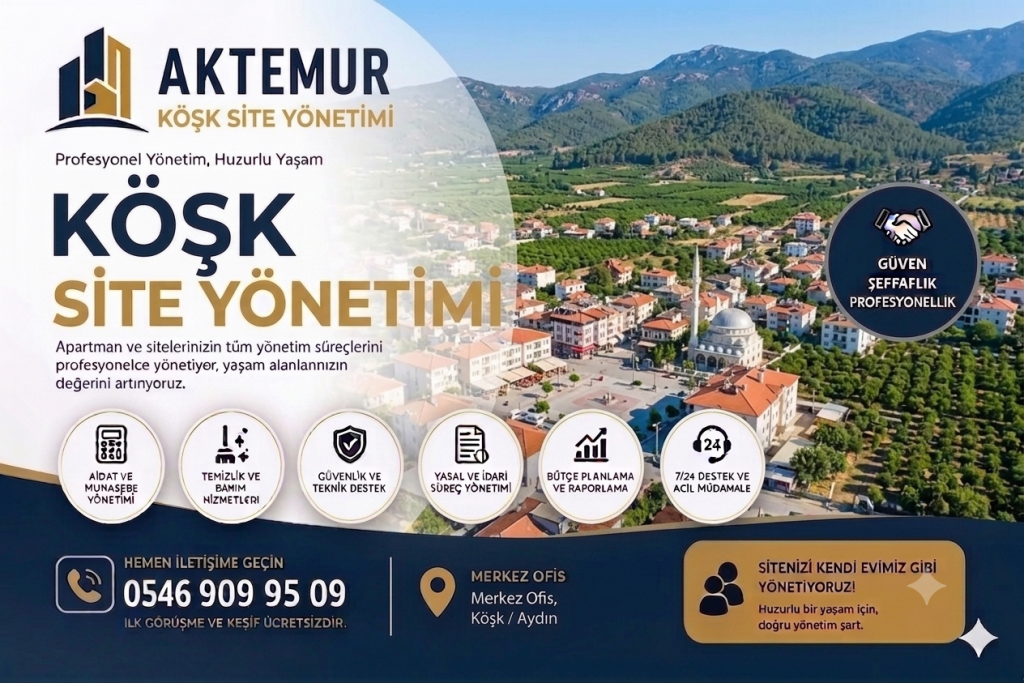 köşk site yönetimi