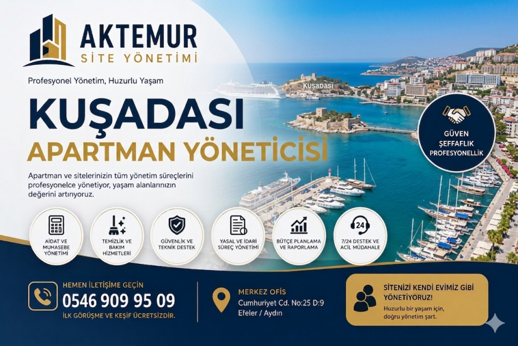 kuşadası apartman yönetici