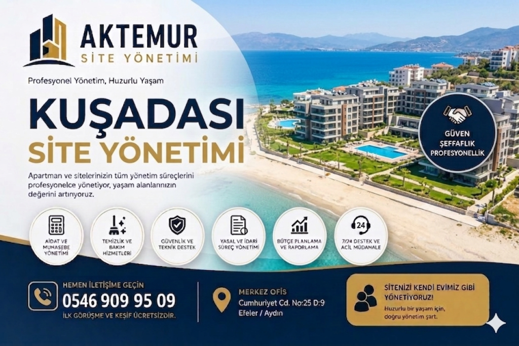 kuşadası site yönetimi